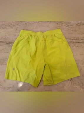 lululemon athletica Neon Lime men Athletic Shorts
